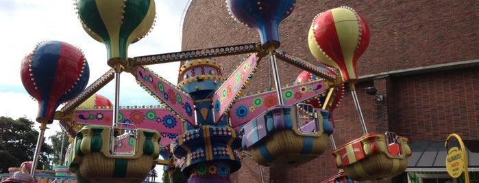 Pallokaruselli is one of Linnanmäki Amusement Park.