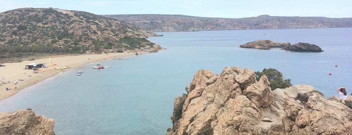 Vai beach is one of Hanya- heraklion.