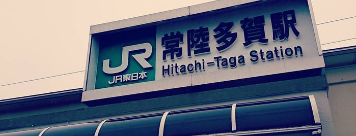 Hitachi-Taga Station is one of 東日本・北日本の貨物取扱駅.