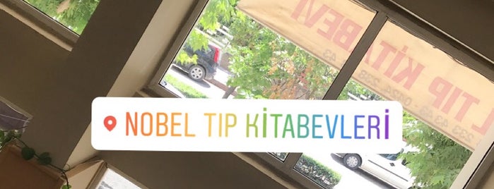 Nobel Tıp Kitabevi is one of สถานที่ที่ Aykut ถูกใจ.