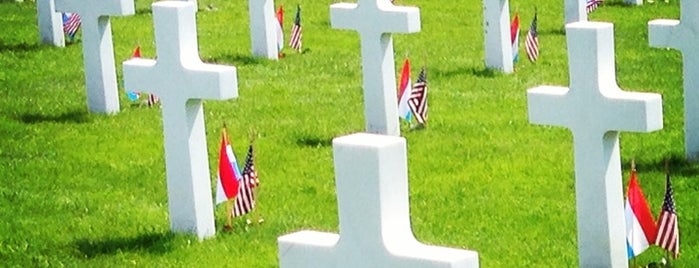 Luxembourg American Cemetery and Memorial is one of lux.