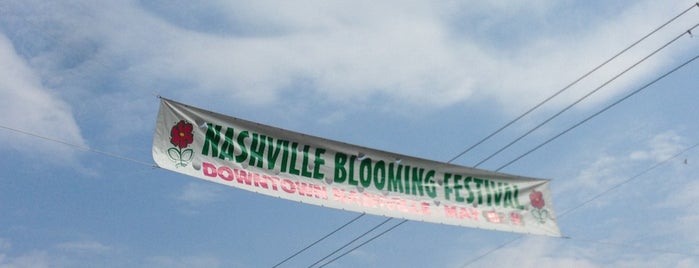Nashville Blooming Festival is one of Tempat yang Disukai Claire.