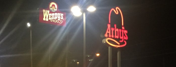 Arby's is one of Oak Mountian Exit Eatery.
