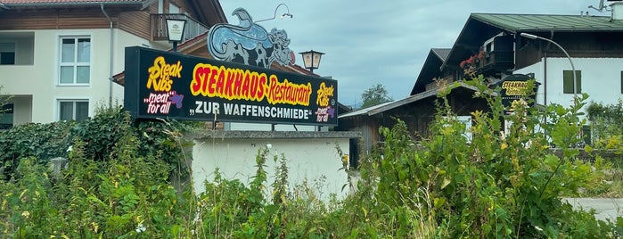Steakhaus zur Waffenschmiede is one of Zell am see.