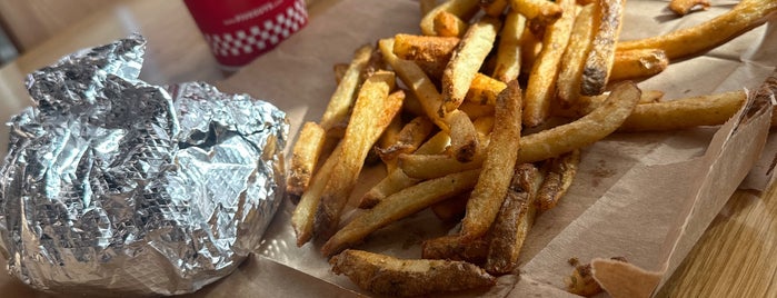 Five Guys is one of favorite places.
