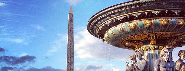 Plaza de la Concordia is one of Paris.