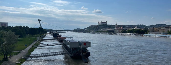 Starý most is one of Bratislava🤟🏻.