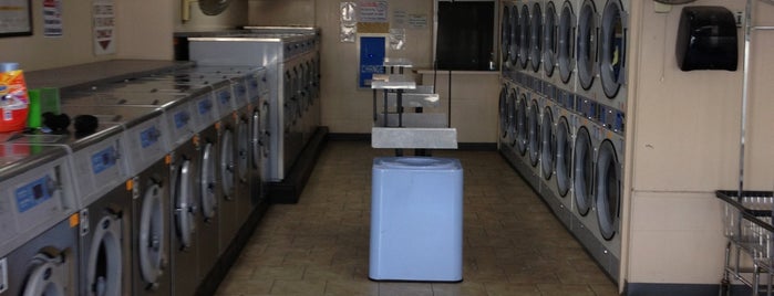 Laundromat is one of most visited.