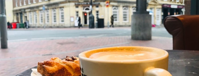 Caffè Nero is one of Guide to Reading's best spots.