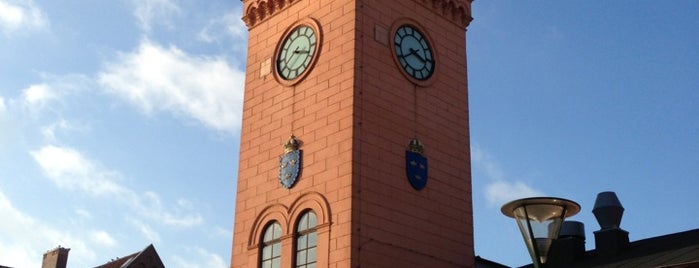 Estación Central de Malmö (XFP) is one of Bron|||Bröen.