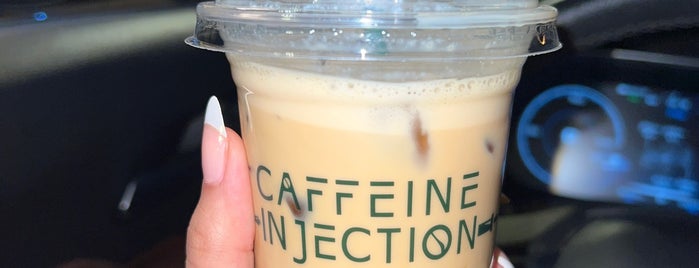 Caffeine Injection is one of Riyadh coffee.