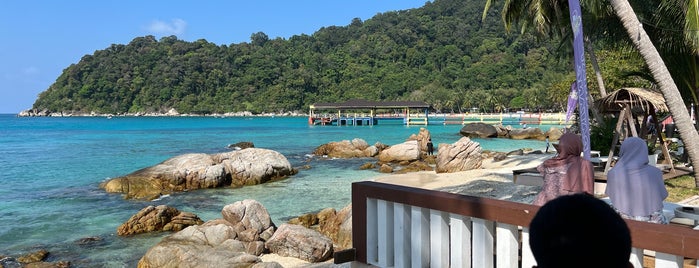 Pulau Perhentian Besar (Big Perhentian) is one of Perhentian Islands(MAS).