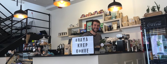 Maya Krep Kahve is one of สถานที่ที่ yasar ถูกใจ.