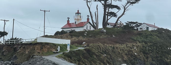 Battery Point Lighthouse is one of Hwy 101 - Redwoods.