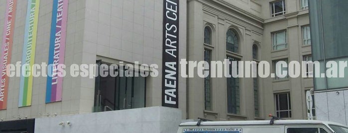 Faena Arts Center is one of Tempat yang Disukai Trentuno.