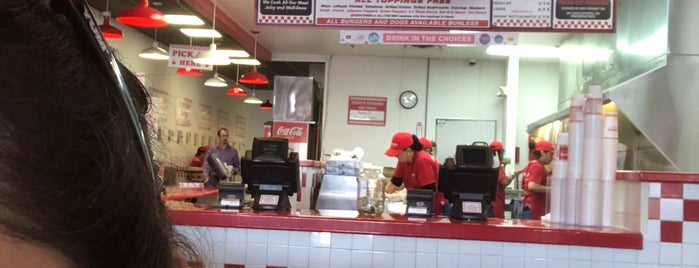 Five Guys is one of Favorites.