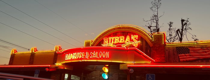 Bubba's Roadhouse & Saloon is one of Amerika Restoranlar.