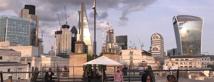 Coq d'Argent is one of Rooftops London.