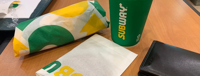 Subway is one of yas.