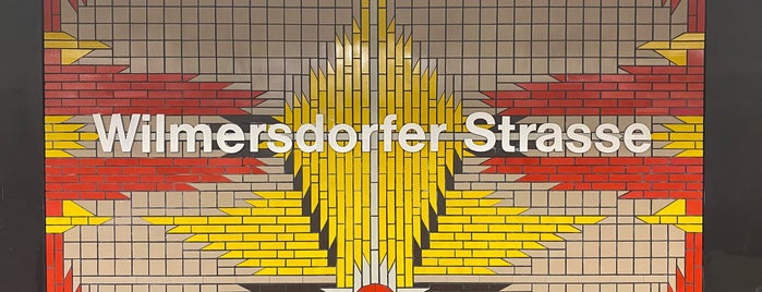 U Wilmersdorfer Straße is one of Besuchte Berliner Bahnhöfe.