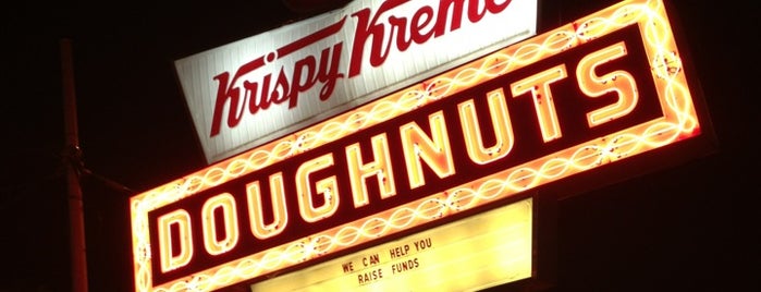 Krispy Kreme Doughnuts is one of Atlanta Sweet Treats.