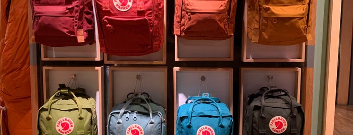 Fjällräven is one of NYC shopping.