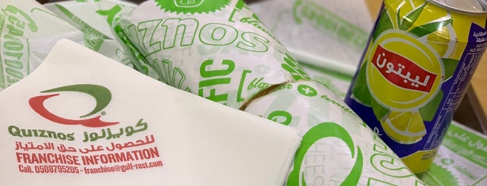 Quiznos Sub is one of Recommended Resturant List.