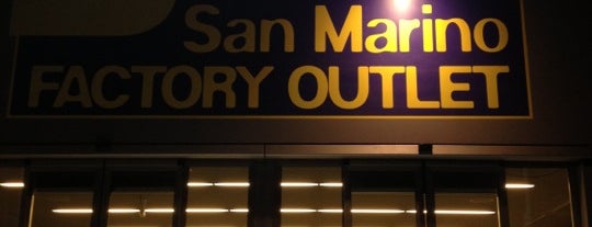 San Marino Factory Outlet is one of Shopping a San Marino.