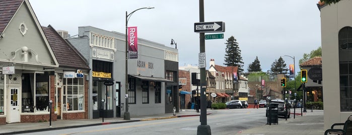 Downtown Burlingame is one of SFBayArea_DayTrip.