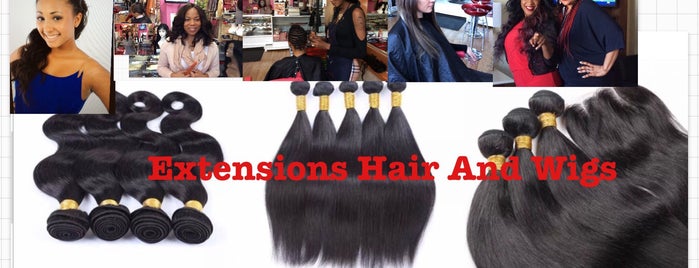 Extensions Hair And Wigs is one of Hair Weave.