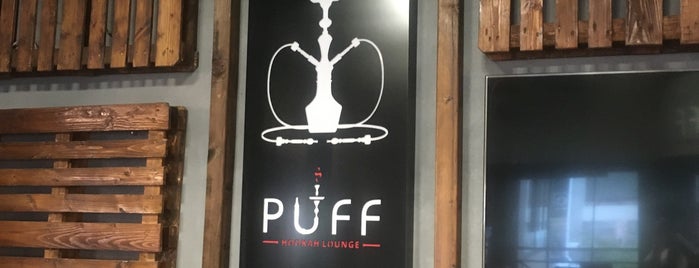 Puff Hookah Lounge is one of Places in a Row to Go - 4.