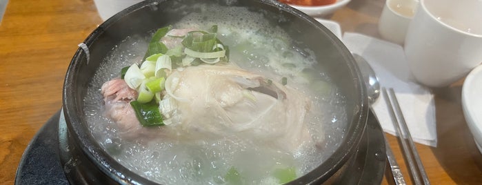 Korea Ginseng Chicken Soup is one of 종로.