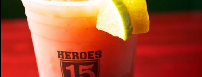 Heroes Sports Bar & Grille is one of favorites.