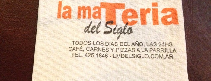 La Matería del Siglo is one of bares-resto-pubs tragos.