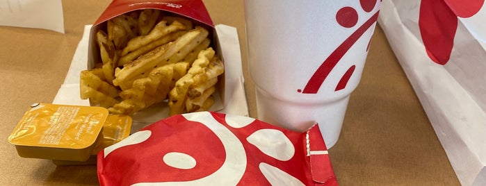 Chick-fil-A is one of most often.