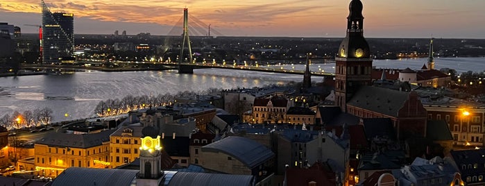 Aussichtsplatform auf der Petrikirche is one of Riga weekend.
