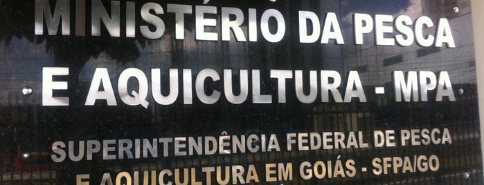 Superintendência Federal De Pesca E Aquicultura Em Goiás is one of Ludmila'nın Beğendiği Mekanlar.