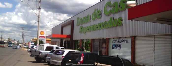 Dona de Casa Supermercados is one of สถานที่ที่ Soraia ถูกใจ.