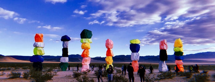 Seven Magic Mountains is one of Outside Vegas.