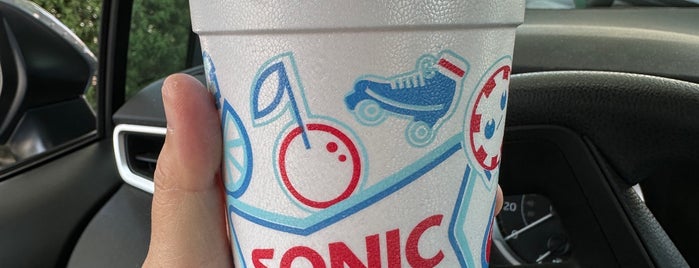 Sonic Drive-In is one of Favorite Places.