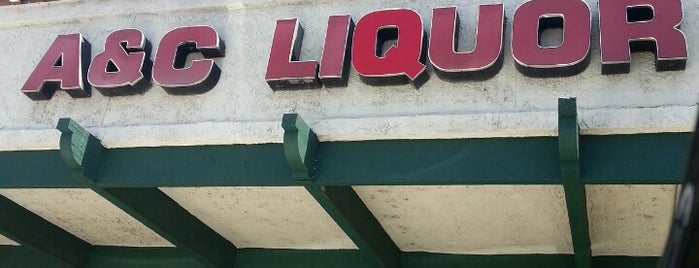 A And C Liquor is one of Locais curtidos por E.