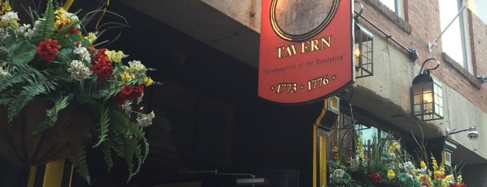 Green Dragon Tavern is one of Founding Father Watering Holes.