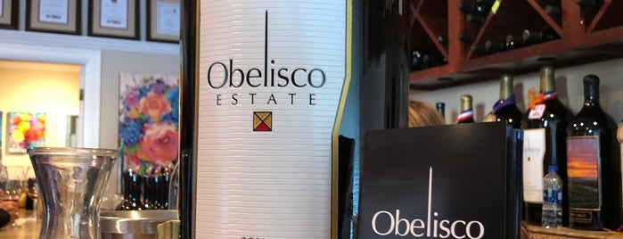 Obelisco Winery is one of Orte, die Perry gefallen.