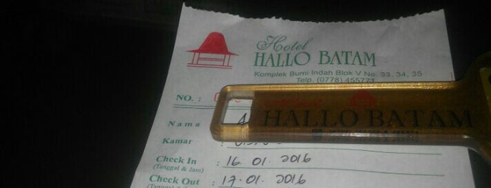 Hotel Hallo Batam is one of Batam Hotels & Resorts.