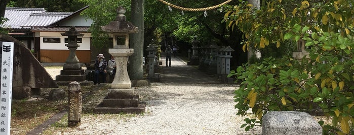 武並神社 is one of 東海地方の国宝・重要文化財建造物.