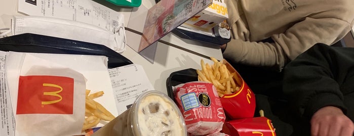 McDonald's is one of 携帯電話 電源確保可能スポット.