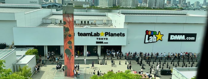 teamLab Planets is one of Tokyo.