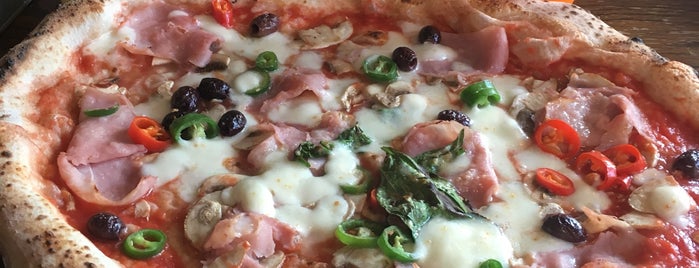Santa Maria Pizzeria is one of A pizza the action!.