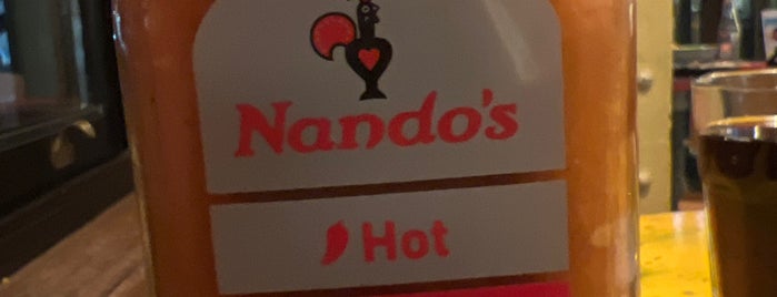 Nando's is one of Places to use before 30th.