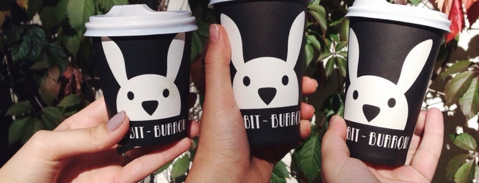 Rabbit Burrow coffee is one of Lena : понравившиеся места.